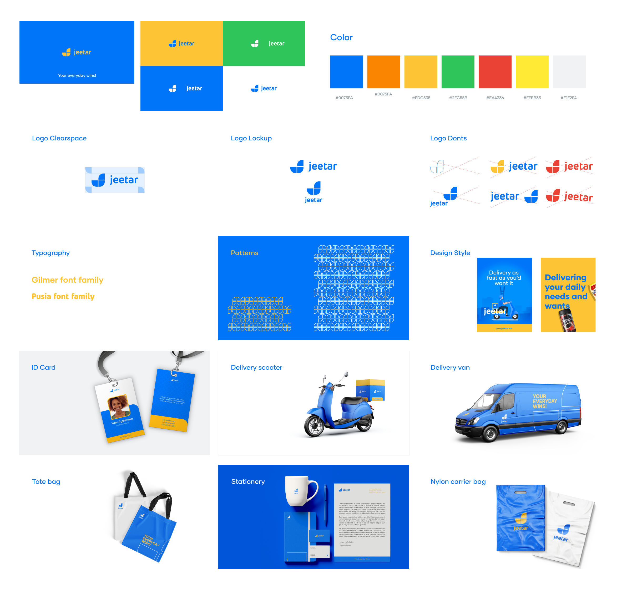 Jeetar brand identity