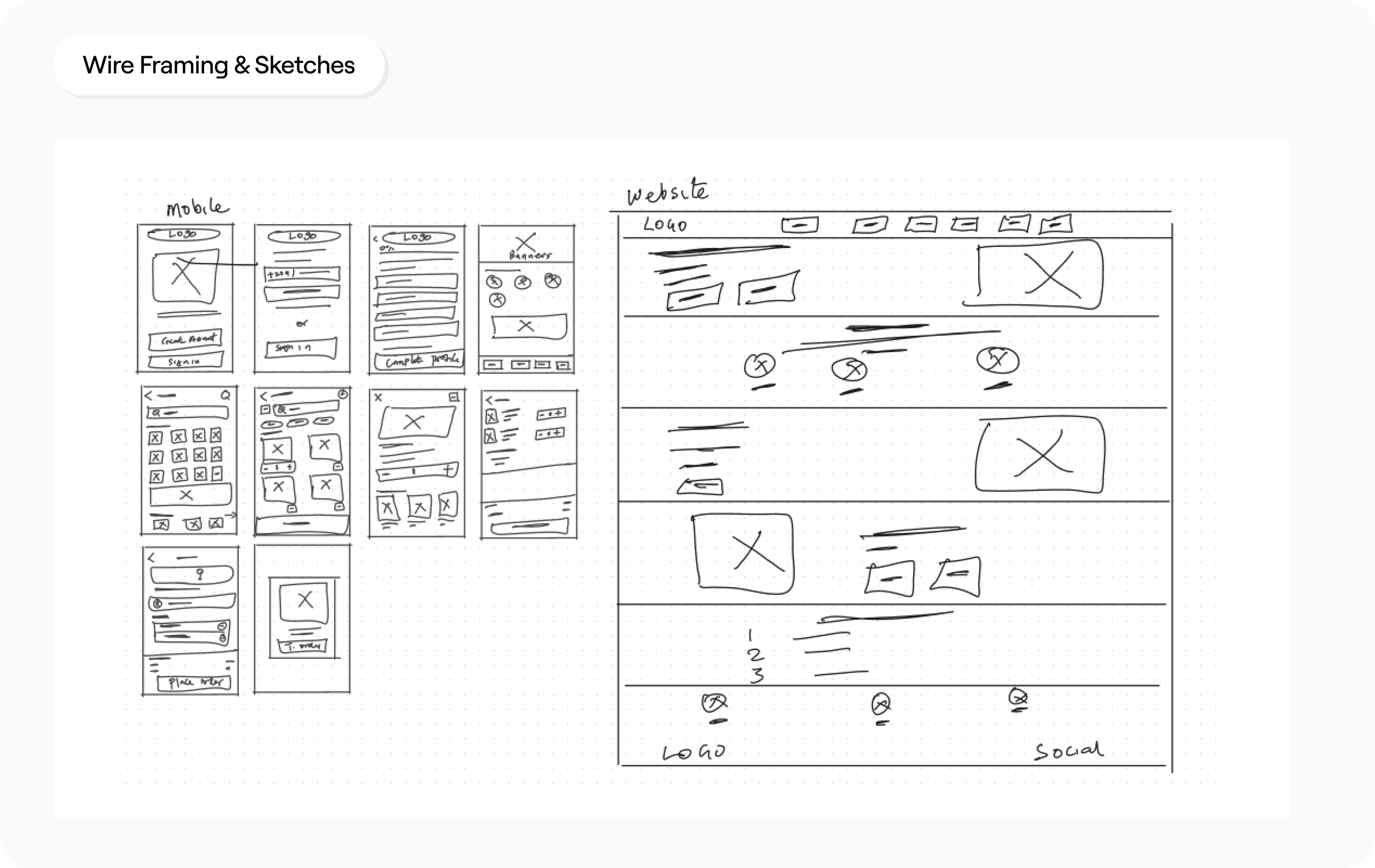 Wireframes