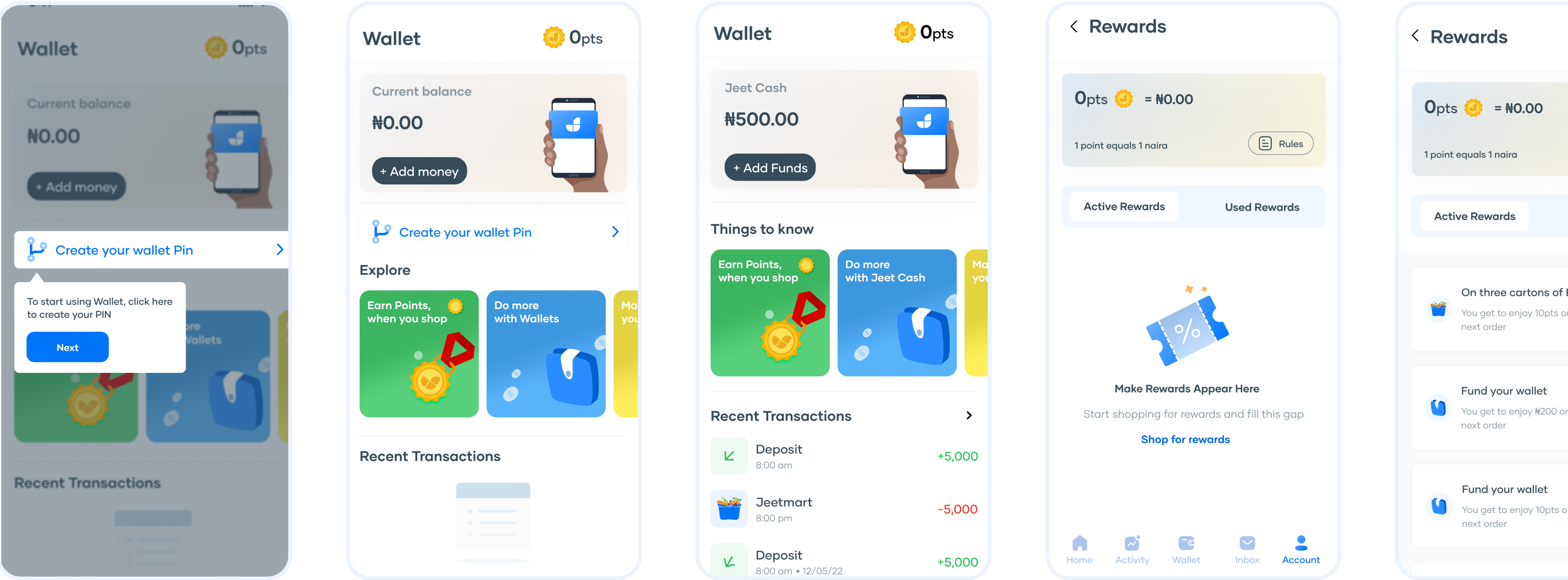 Wallet & Rewards